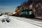 Intermodal rolls east